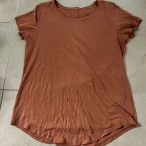 Brown lululemon t shirt. No tags
